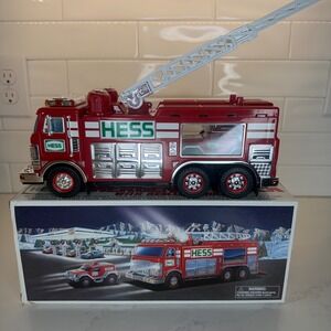 2005 Hess Emergency Truck with Rescue Vehicle Excellent Condition